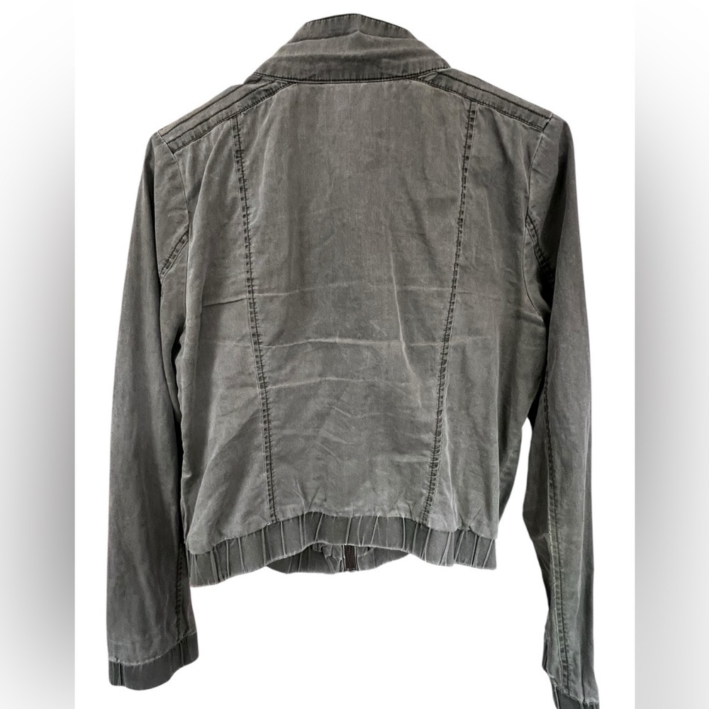 Rubbish Women's Olive Jacket - Picture 2 of 4